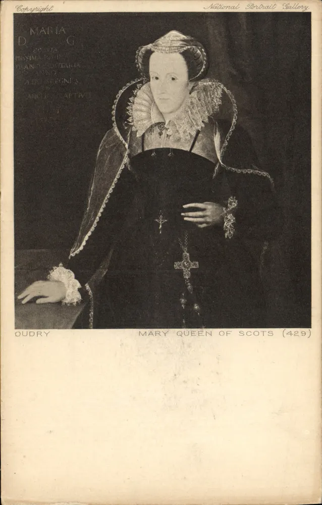 Maria Rainha das Escócia — National Portrait Gallery (429) — Oudry - Frente