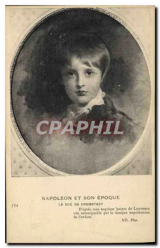 Napoleon und seine Zeit — Der Herzog von Reichstadt — ND. Fot. - Vorderseite