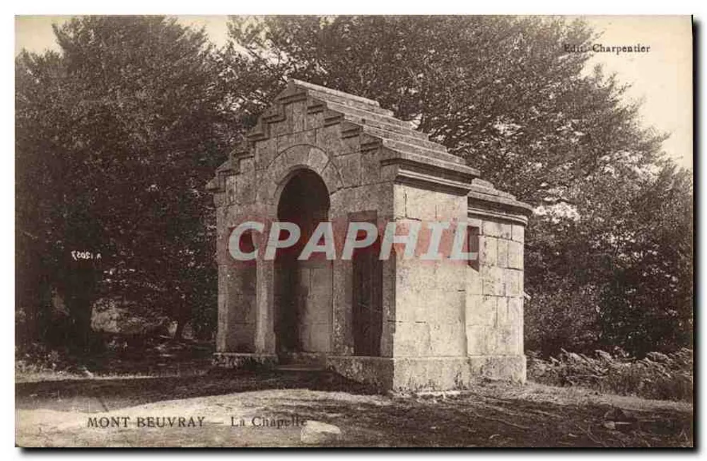 Monte Beuvray — A Capela — Editor Charpentier - Frente