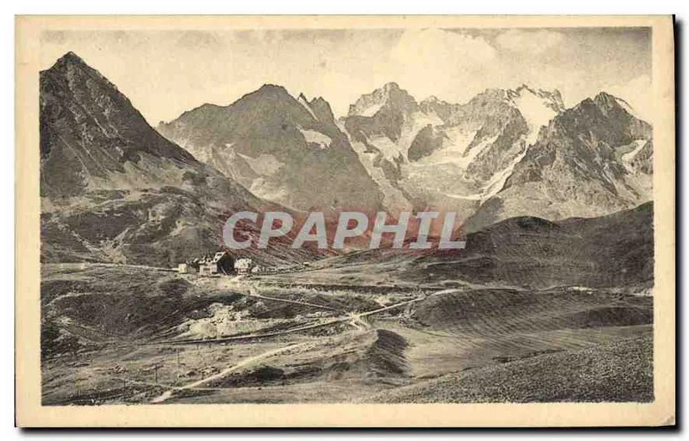 Le Lautaret und die Meije — Panoramablick — Verlag: Le Dauphiné, Paris - Vorderseite