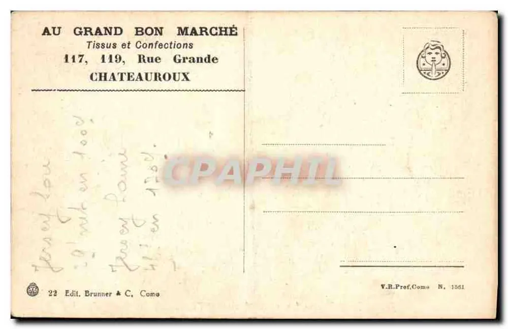 Jean Marie Visconti ermordet vor der Kirche St. Gottard — Pogliaghi - Rückseite