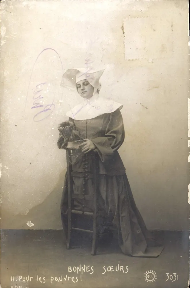 Gütige Schwester — Gute Schwestern für die Armen — G.L. 3031 - Vorderseite