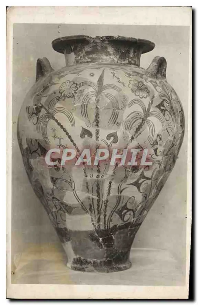 Mycenäischer Krug aus Kakovatos (Pylos) — Nationalmuseum Athen — Ausgabe der Archäologischen Gesellschaft - Vorderseite
