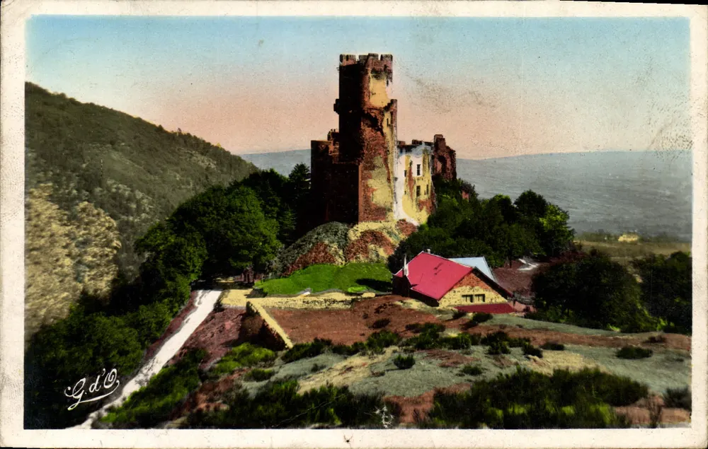 Schloss Tournœl — L'Auvergne — Verlag L'Auvergne, Nr. 226 - Vorderseite