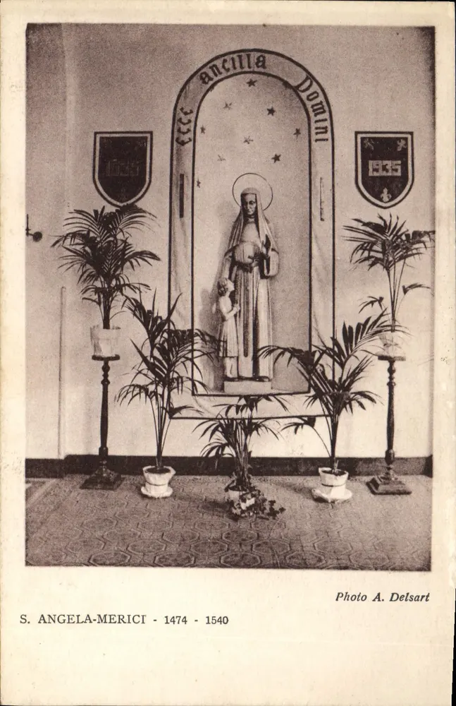 S. Angela Merici - Ancilla Domini - Foto A. Delsart - Frente