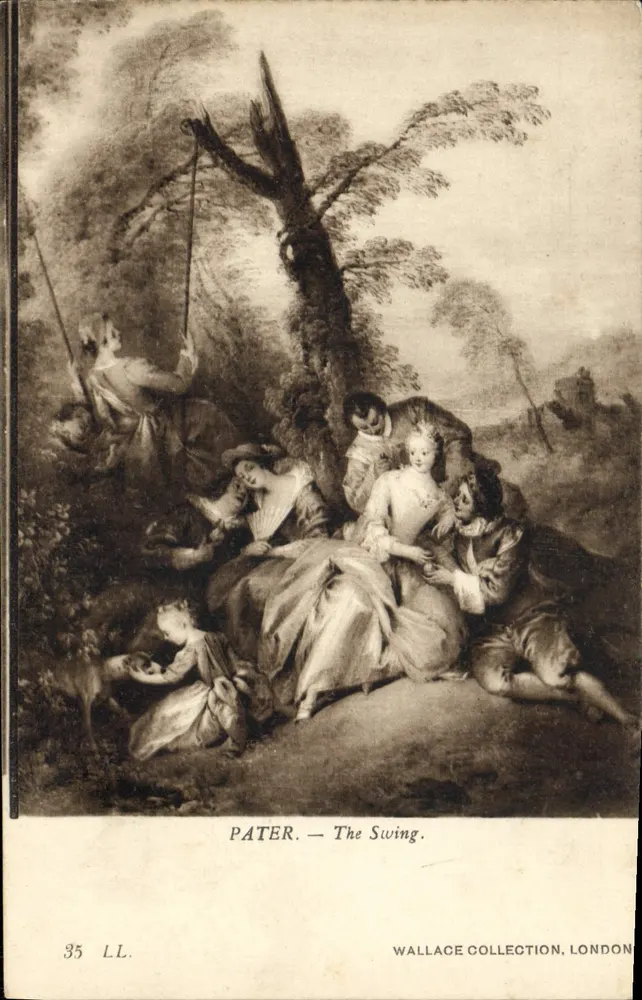 Pater — The Swing — Wallace Collection, Londres - Frente