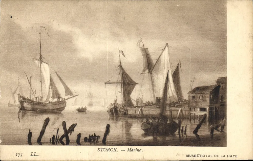Storck — Marine — Königliches Museum, Den Haag, Nr. 375 LL. - Vorderseite