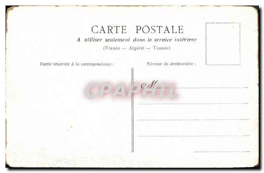 Menina pequena — retrato de estúdio — Carte postale CPAPHIL - Verso