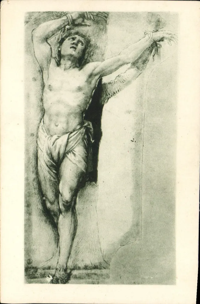 S. Sebastiano — Skulptur — Gervasio Gatti, Serie 67 - Vorderseite