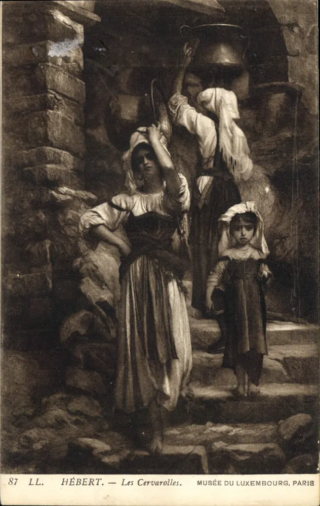Les Cervarolles — Hébert — Museu do Luxembourg, Paris - Frente