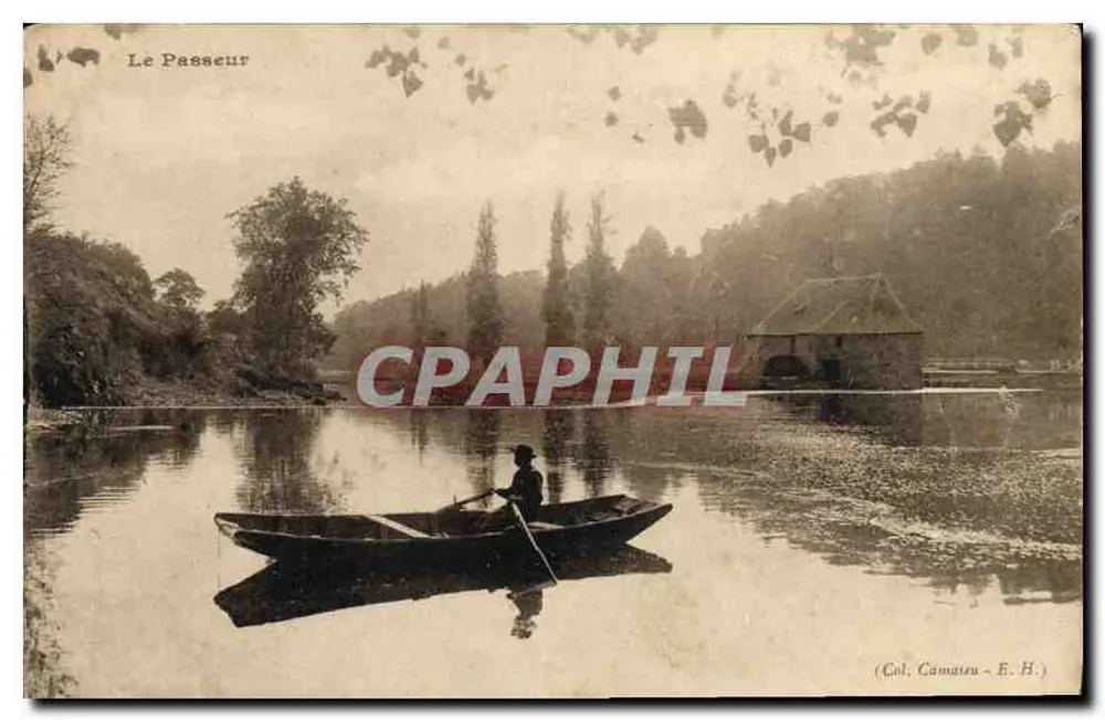 O Barqueiro — Col. Camateu — E.H. - Frente