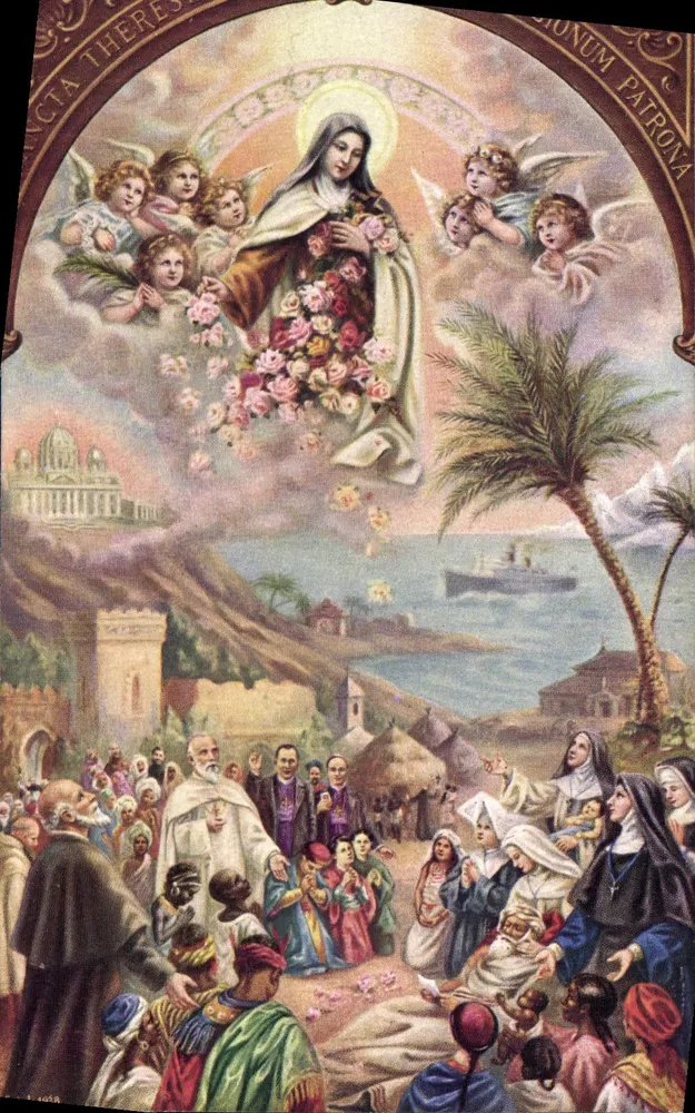 Heilige Thérèse vom Kindlein Jesus — Schutzpatronin der Missionen — Verlag der Missionen - Vorderseite