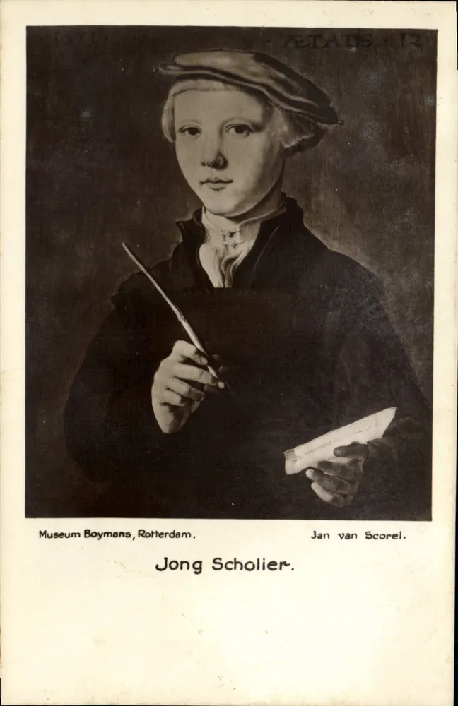 Jonger Schüler — Jan van Scorel — Museum Boymans, Rotterdam - Vorderseite