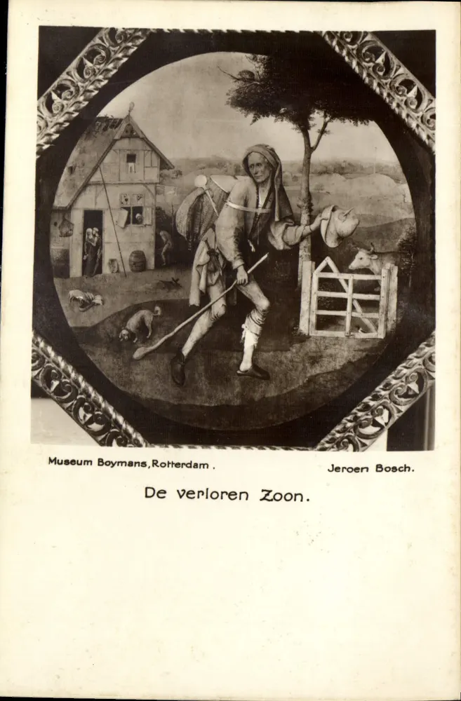 Der verlorene Sohn — Jeroen Bosch — Museum Boymans, Rotterdam - Vorderseite