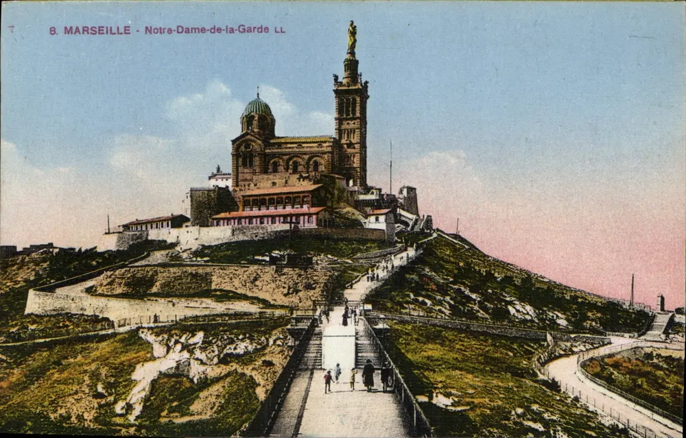 Marselha - Nossa Senhora da Guarda LL — editor LL, n° 8 - Frente
