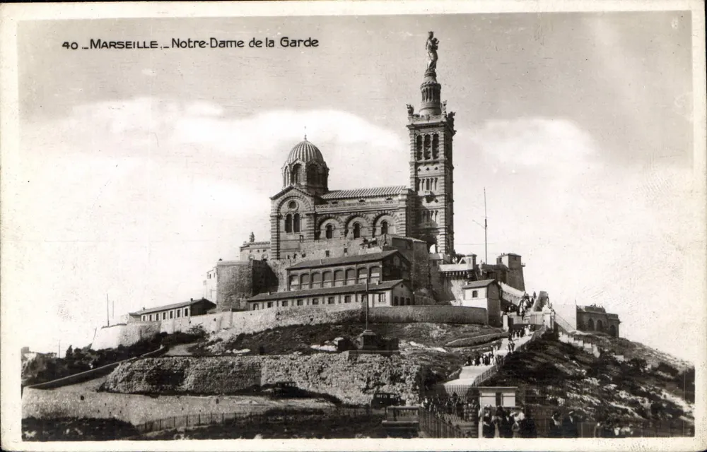 Marselha — Nossa Senhora da Guarda — Ed. La Ligogne, Marselha - Frente