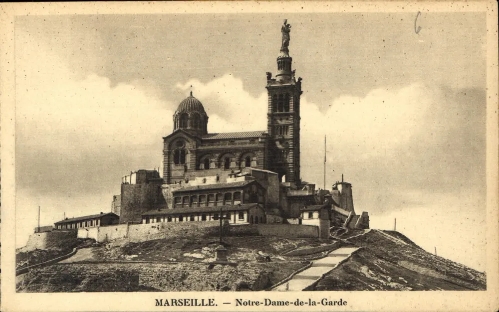 Marseille — Notre-Dame-de-la-Garde - Frente