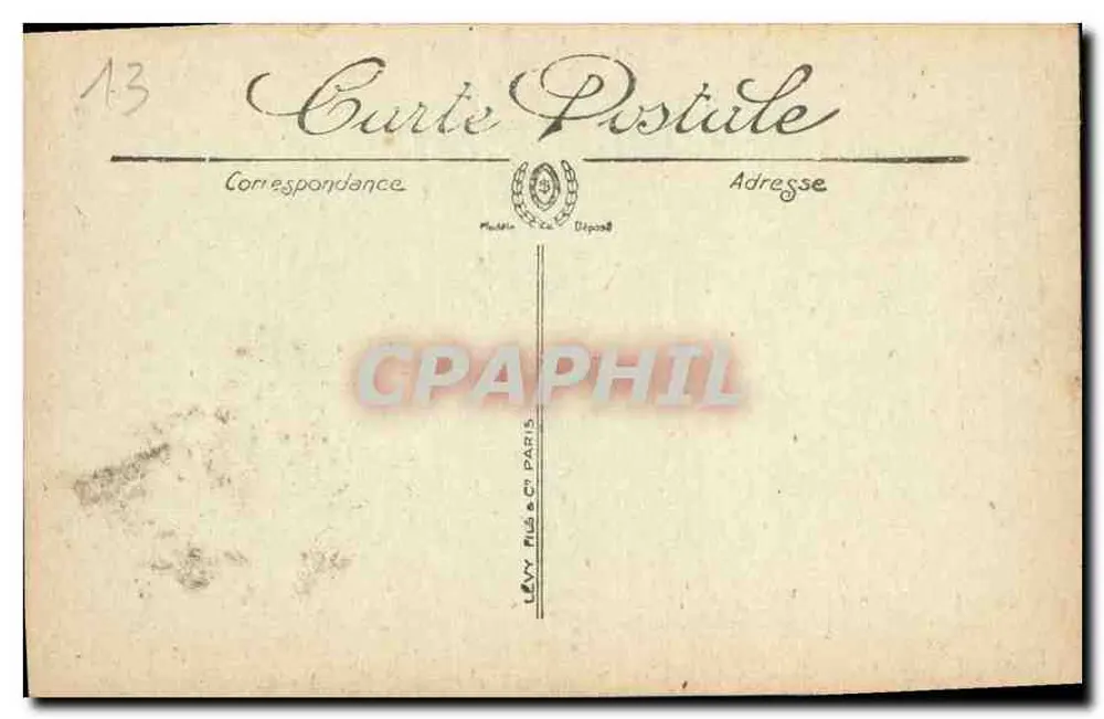 Marselha — Nossa Senhora da Guarda — editor Selecta, n°8 - Verso