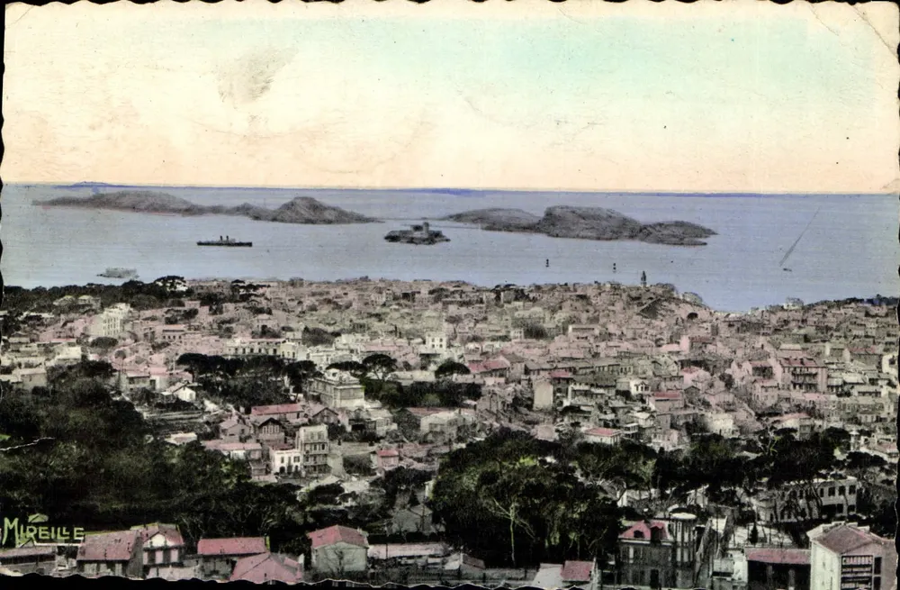 Marseille — Les Îles de la Garde — Éditions Mireille - Recto
