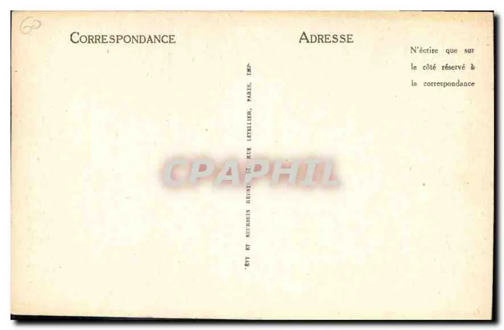 Beauvais — La Basse Euvre — LL - Verso