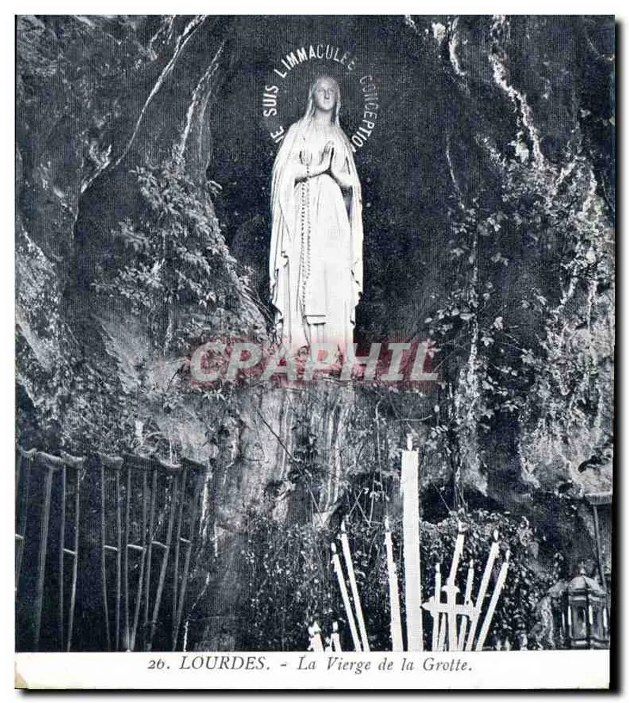 Lourdes - A Virgem da Gruta — Associação Católica, Riffarth & Cie - Frente