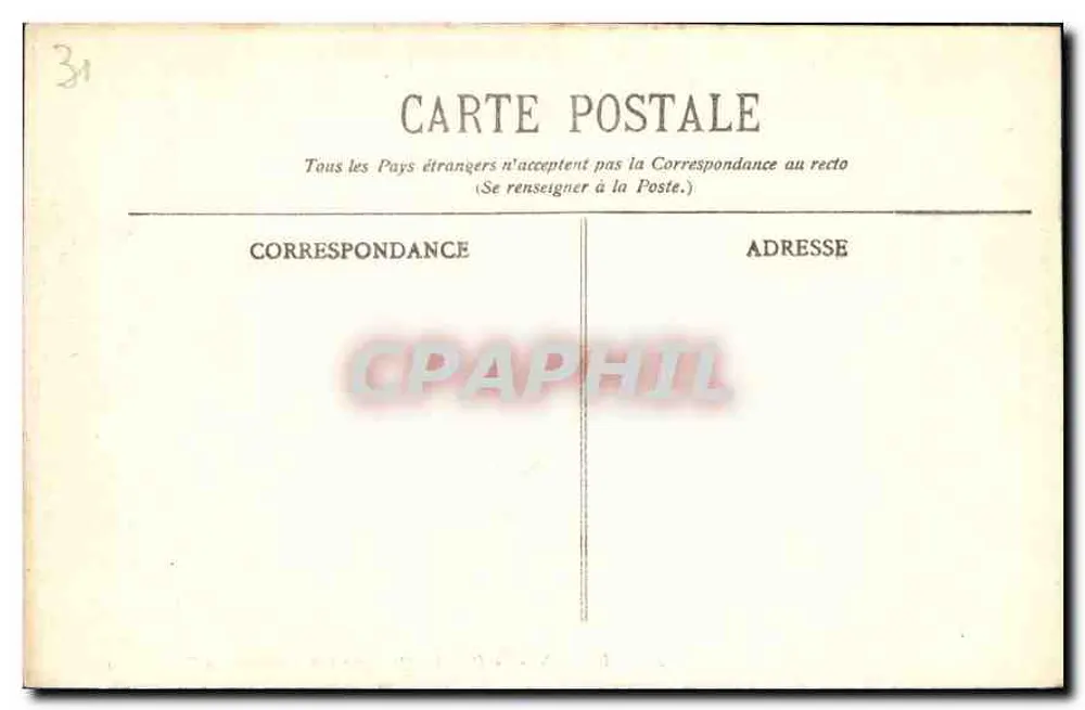 Luchon - Der Park der Quinconces und die Buvette du Pré - BR-1323 - Rückseite