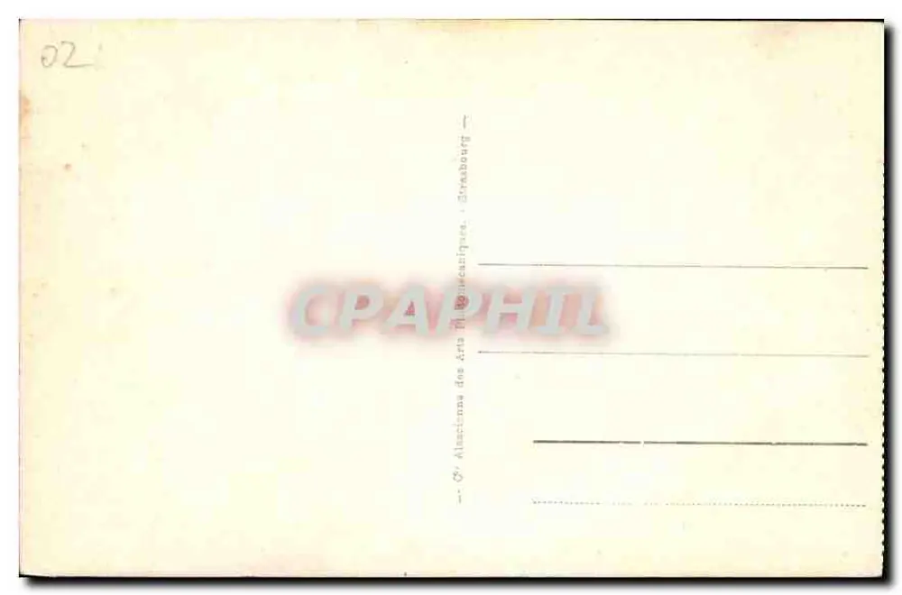 Saint-Quentin — Sala de Comércio — editor ABA, n° 115 - Verso