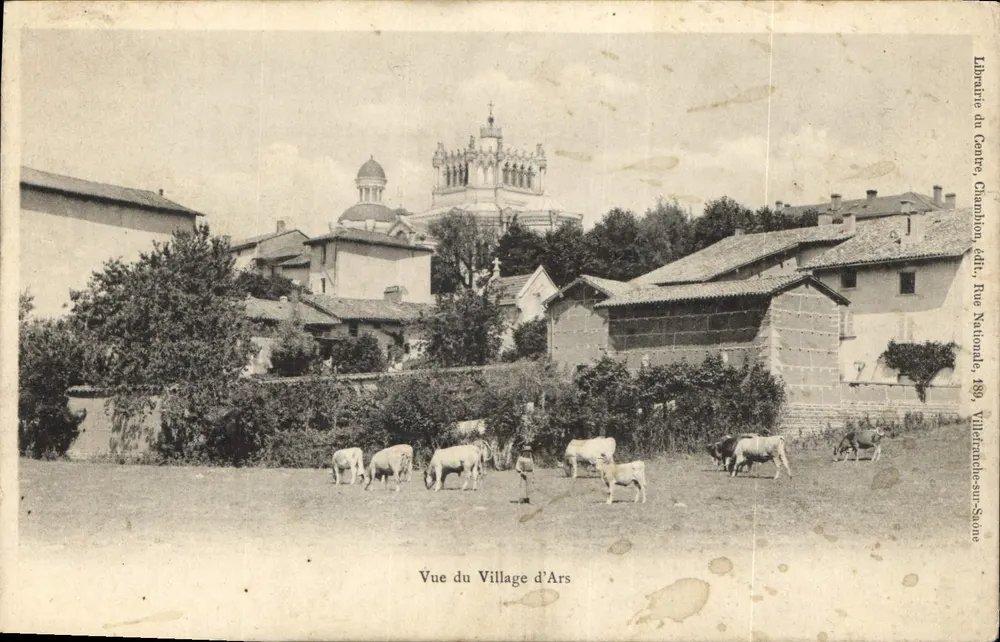गांव ऑफ़ अर्स का दृश्य — प्रकाशक लाइब्रेरी डू सेंट्र, चंबियोन, संख्या 189 — विल्लेफ्रांच-सर-सॉन - आगे