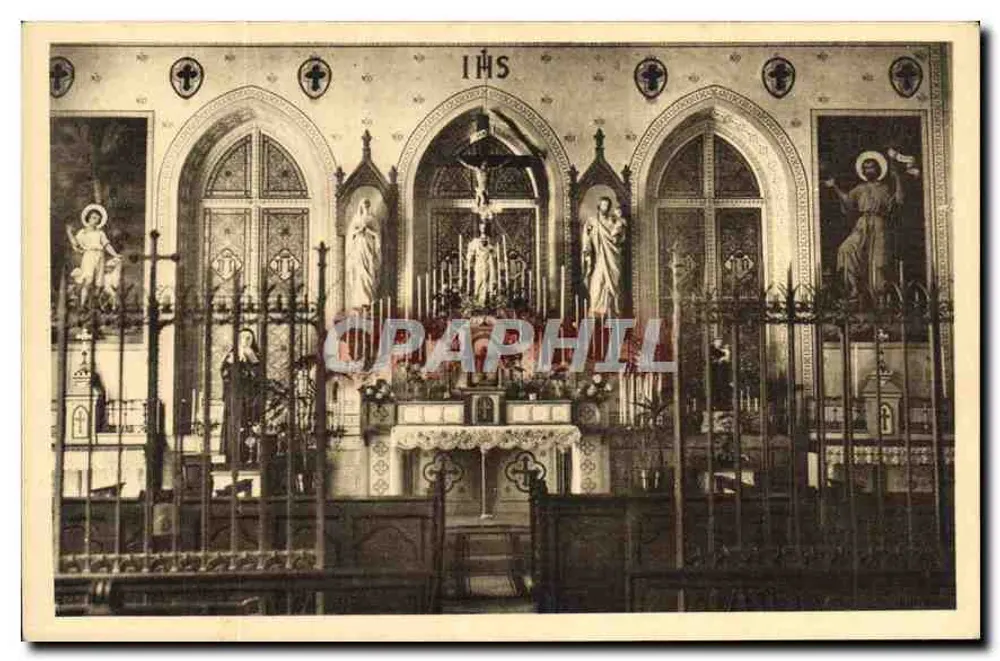 Lourdes — Kapelle des Asile Notre-Dame — Cliché J.-B. - Vorderseite