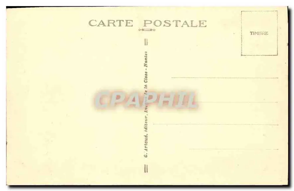 Abside da Igreja de São Malo — Valognes — G. Arland, editor, la Closse - Nantes - Verso