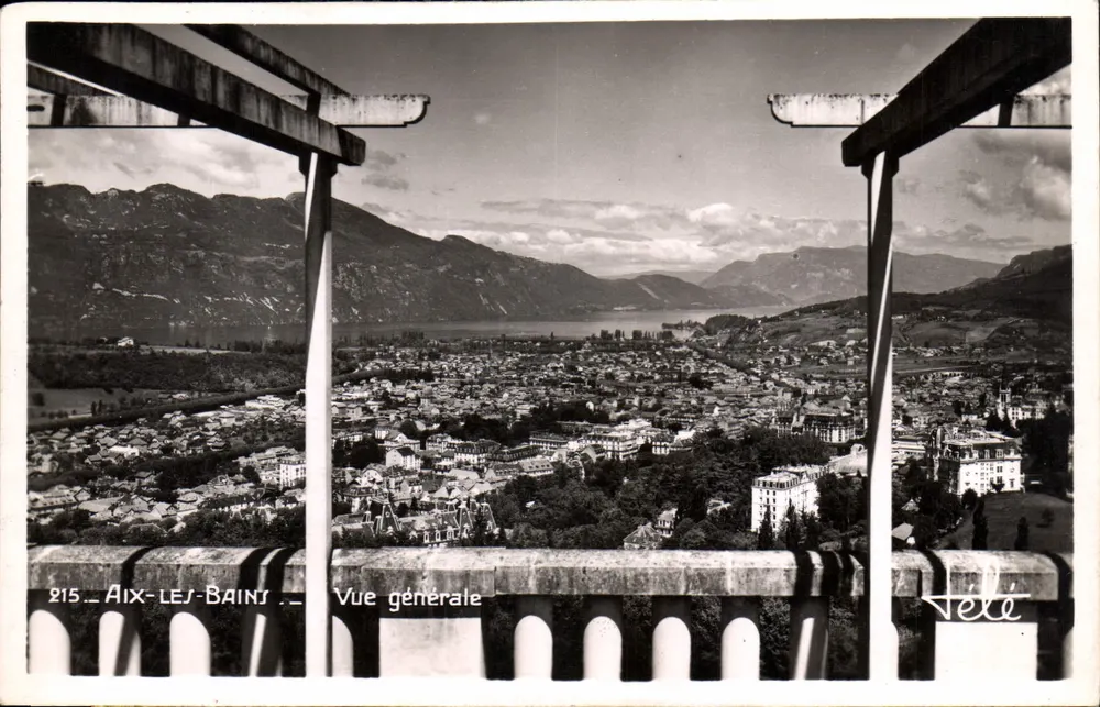Aix-les-Bains — Vista Geral — Edições TELE - Frente