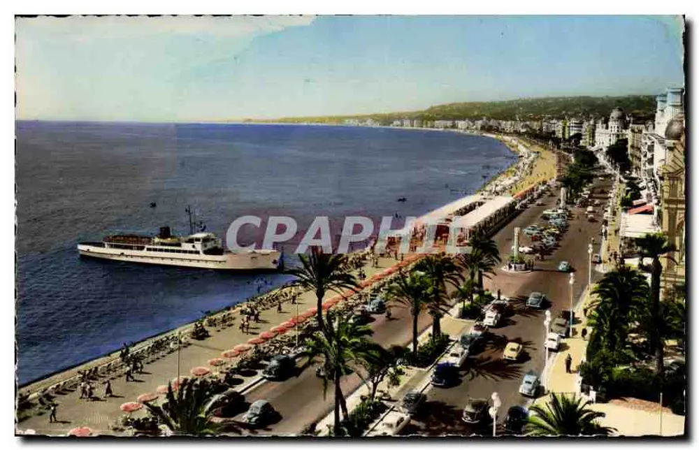 Die Côte d'Azur — Die Promenade des Anglais — Les Éditions Françaises - Vorderseite