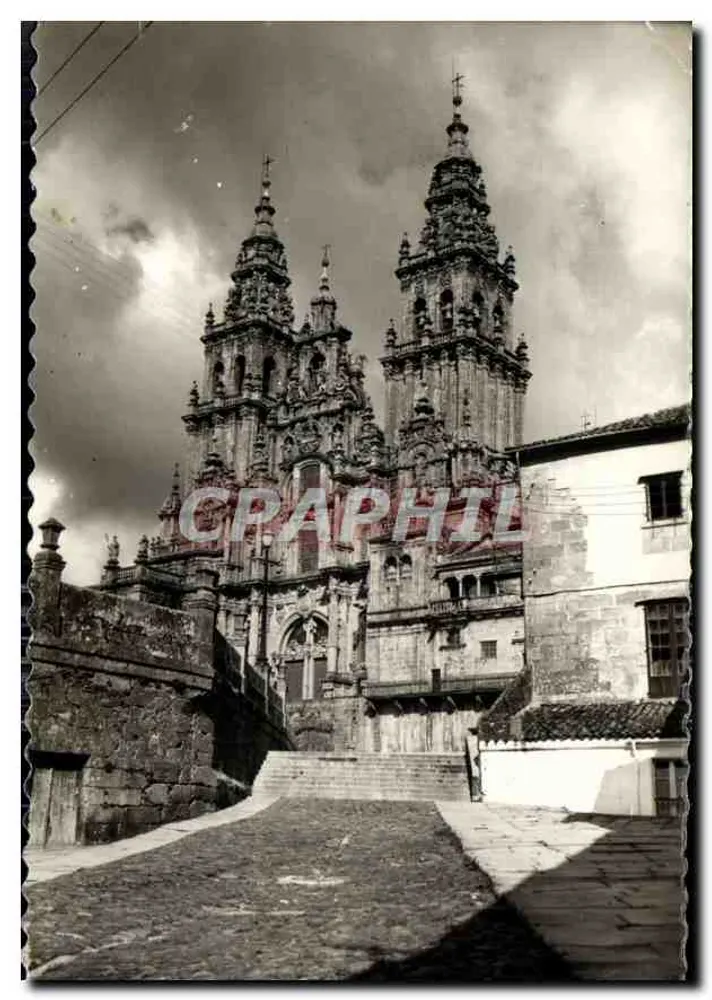 Santiago de Compostela — Kathedrale des Obradoiro — Editions AR (IGOT) Zúñiga - Vorderseite