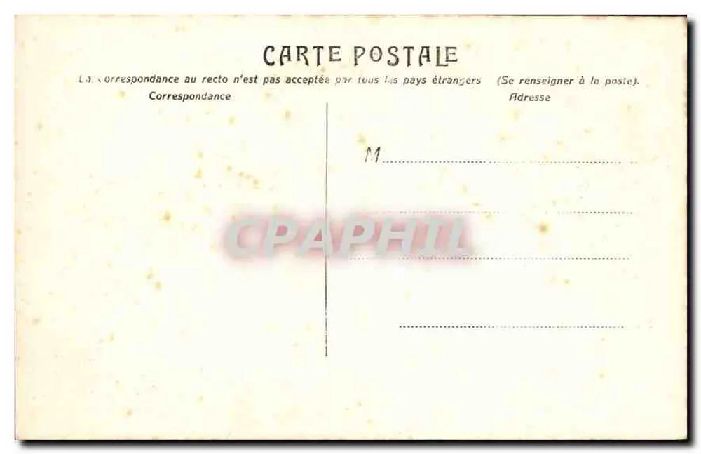 Garganta da Bourrique (Inverno) — Gérardmer — Clichés e Edição A. Largeron - Verso