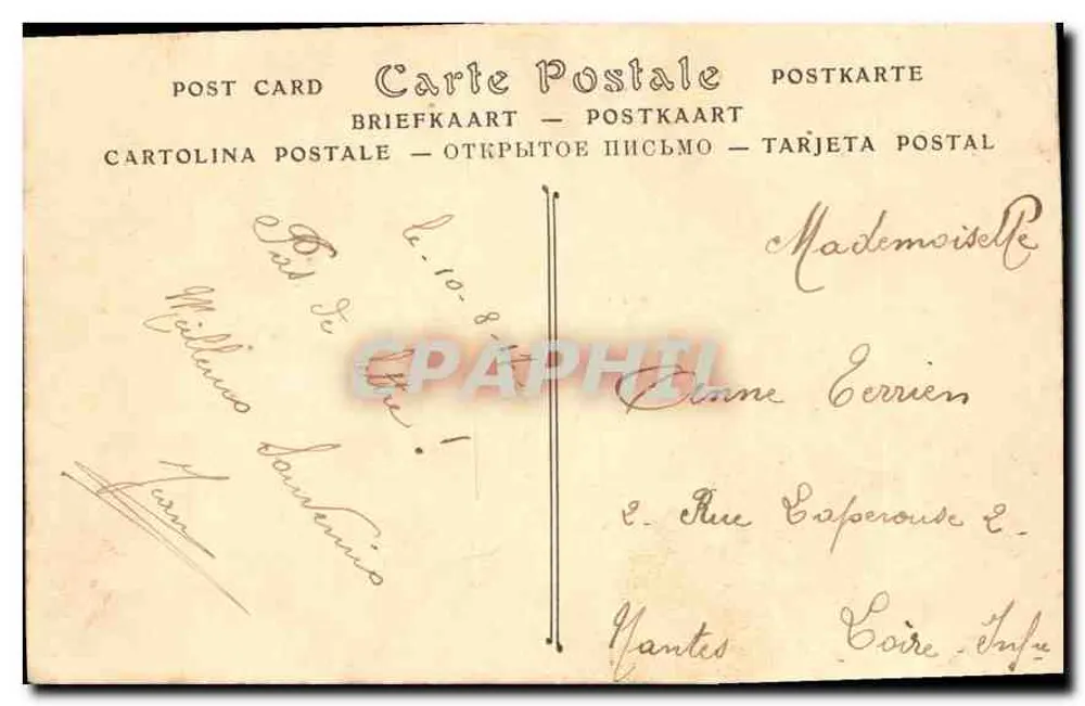 Ypres — Novo Museu (Antigo Claustro de São Martinho) — Edição Callewaert, Ypres - Verso