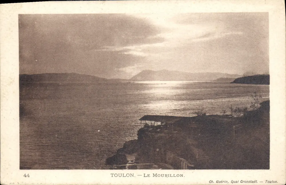 Toulon — O Mourillon — Ch. Guérin, Qual Cronstadt — n°44 - Frente