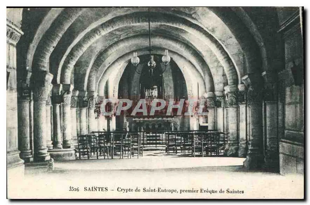 Saintes — Krypta św. Eutropiusza, pierwszego biskupa Saintes — 3526 - Awers