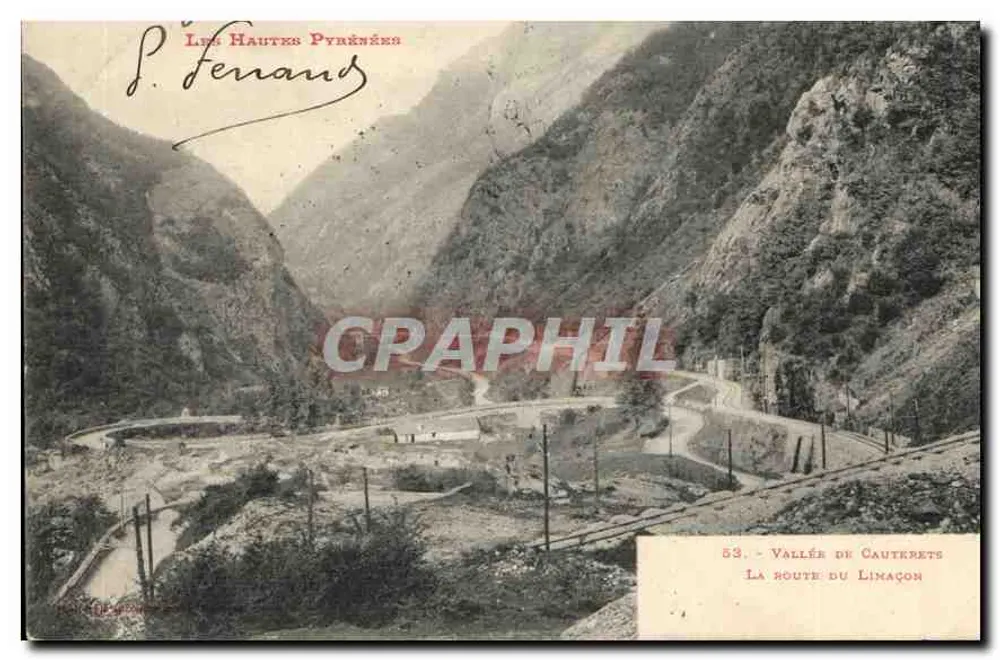 Tal von Cautrrets — Die Straße des Limaçon — P. Ferrand, n°53 - Vorderseite