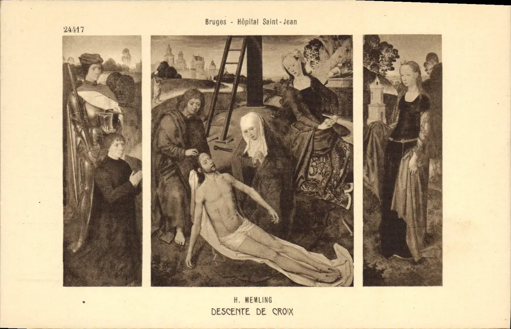 Brügge - Krankenhaus Saint-Jean — Abstieg der Kreuzes — H. Memling — Nr. 24417 - Vorderseite