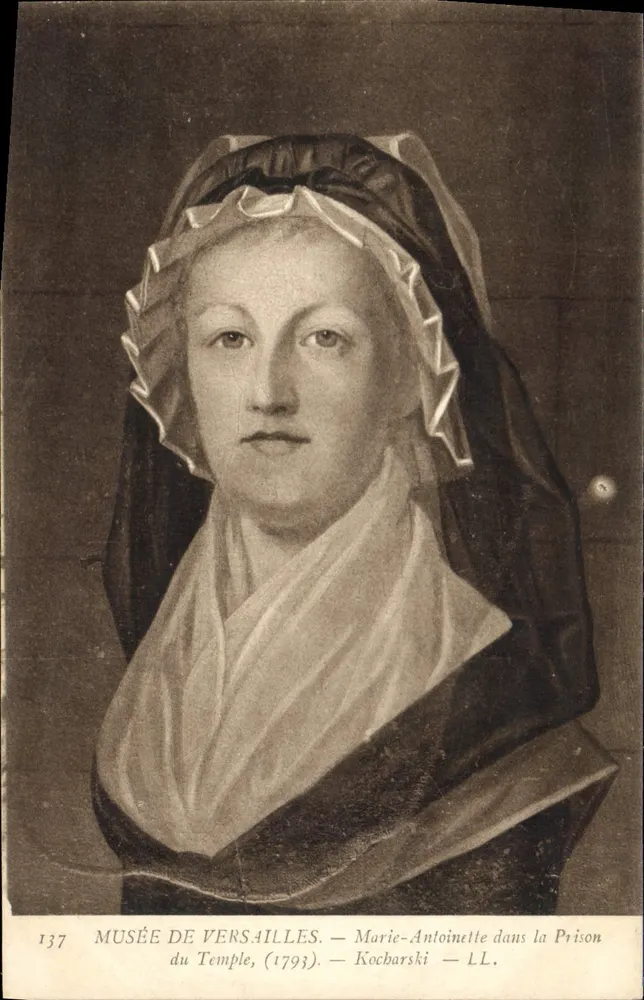 Marie-Antoinette in der Tempelhaft (1793) — Musée de Versailles — Kochbarski — LL — n° 137 - Vorderseite