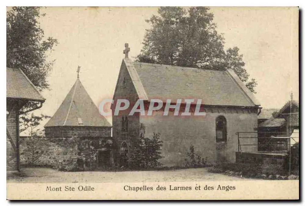 Mont Ste Odile — Chapelles des Larmes et des Anges — Jul. Manias & Cie, Strasbourg - Vorderseite
