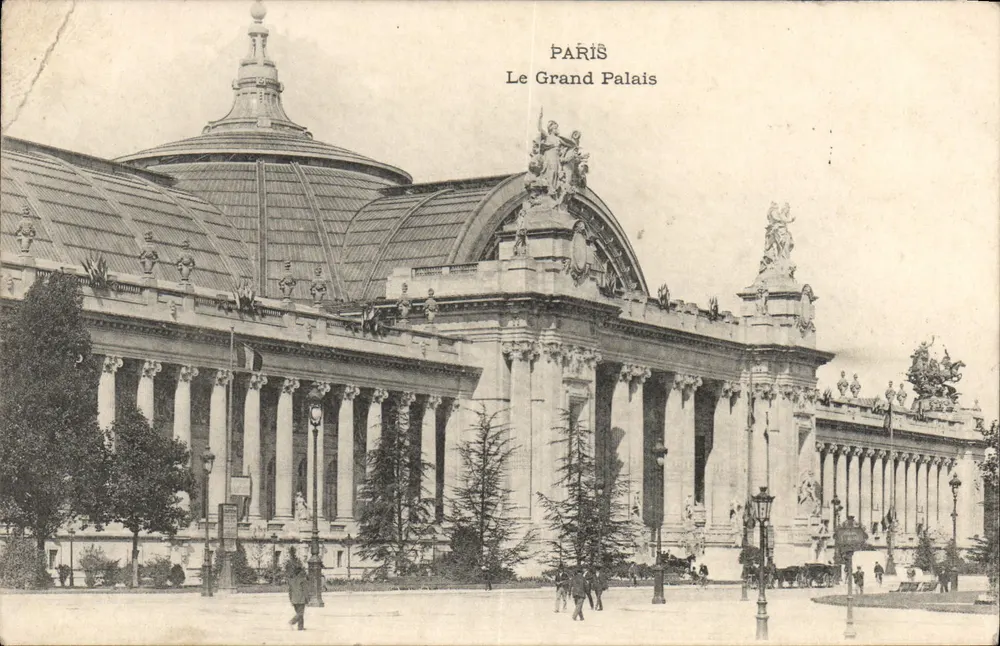 Paris — O Grande Palácio — editor desconhecido, número de série não visível - Frente
