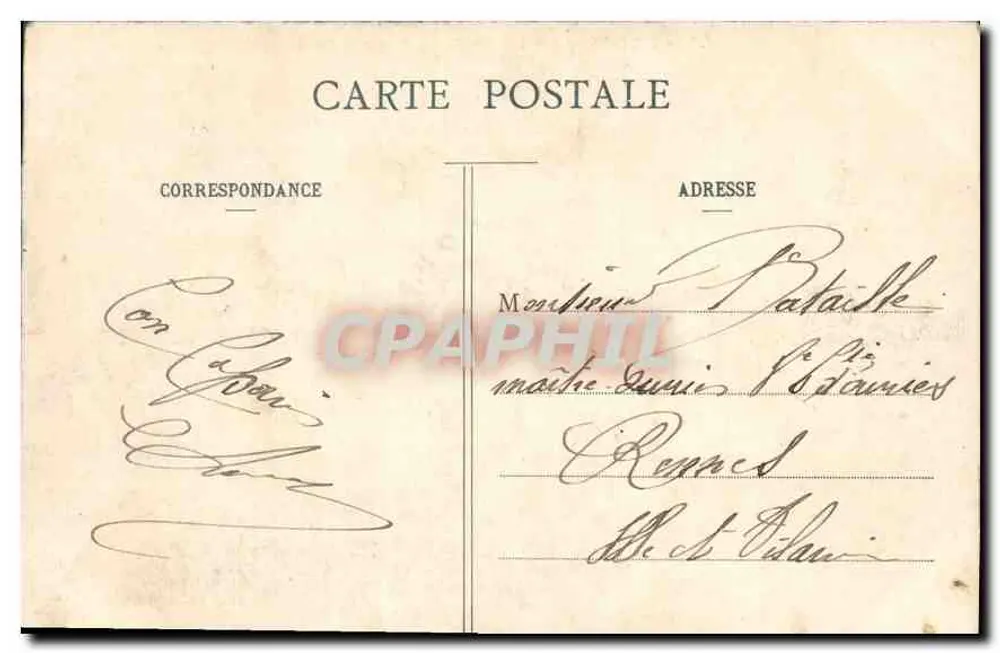 Paris — A Praça da Concórdia — editor anônimo, n° 64 - Verso
