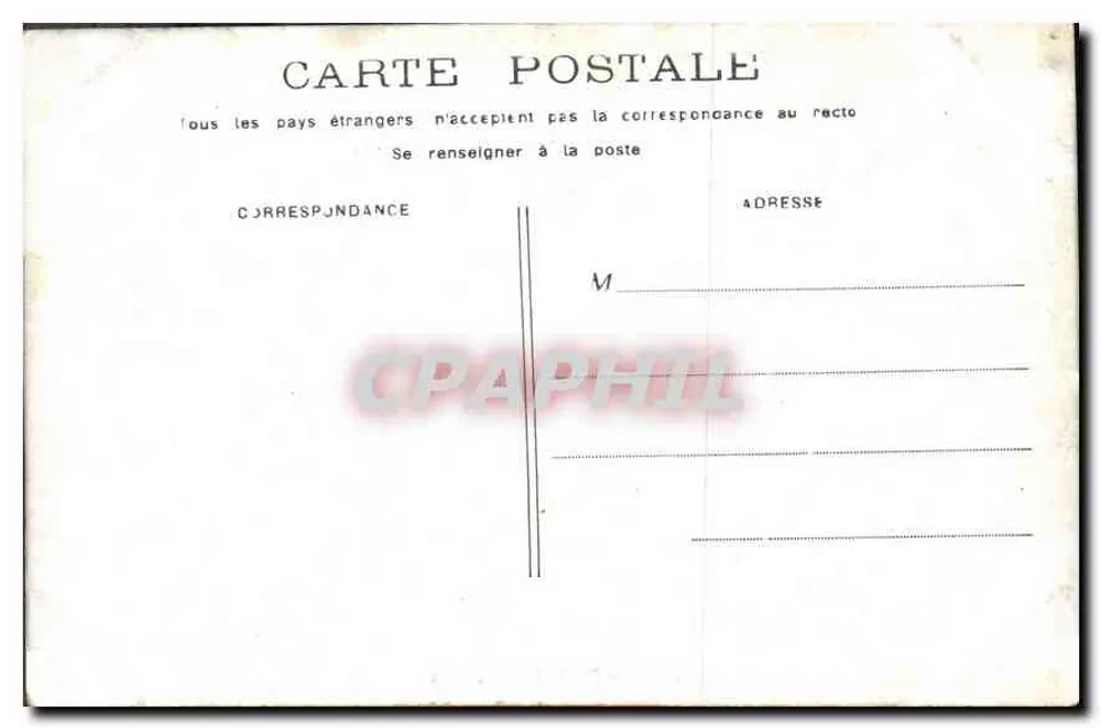 PARIS - Porta Saint-Denis — vista urbana com pedestres e carruagem — editor não visível - Verso