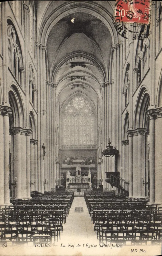 Tours — Die Kirche Saint-Julien — ND Phot, n°62 - Vorderseite