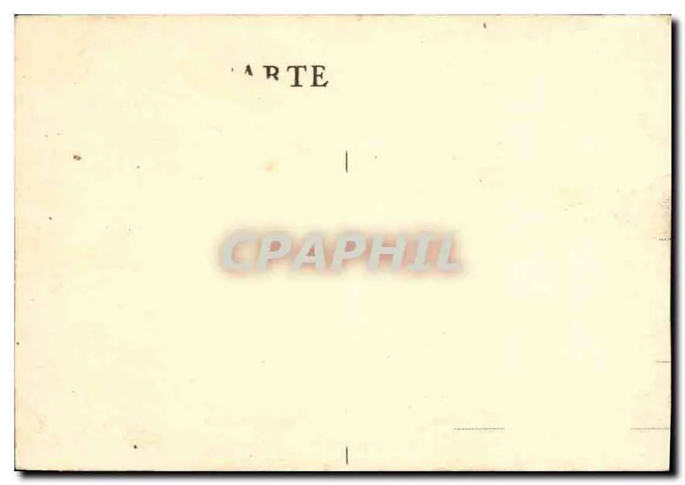 Nationalbibliothek — Lithografie von A. Deveria — (1830) - Rückseite