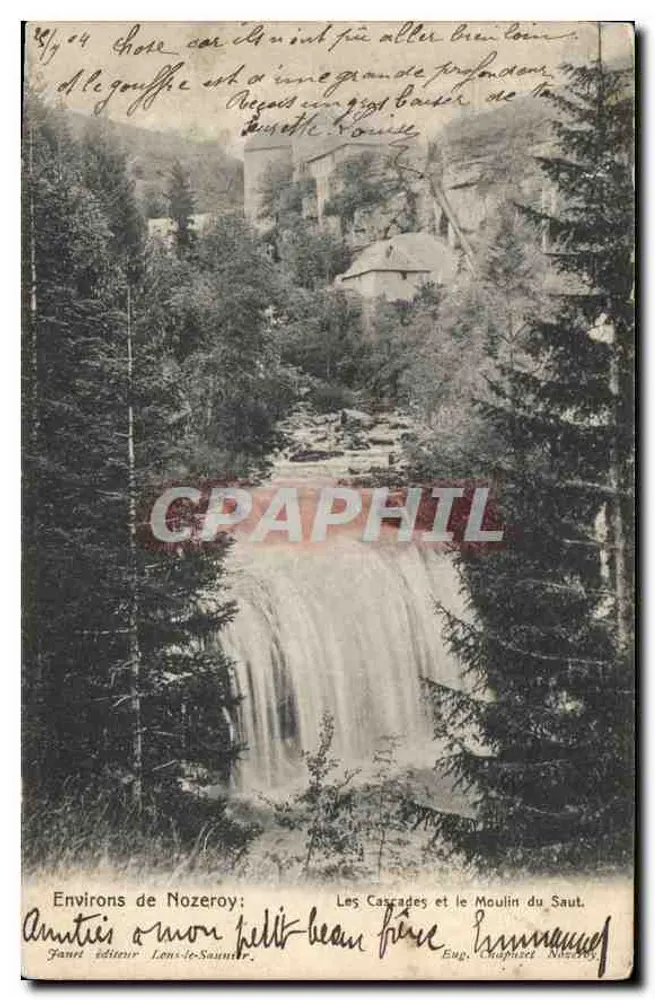 Umgebung von Nozeroy — Die Wasserfälle und das Saut-Mühle — Verlag Javant, Lens-le-Sauteur - Vorderseite