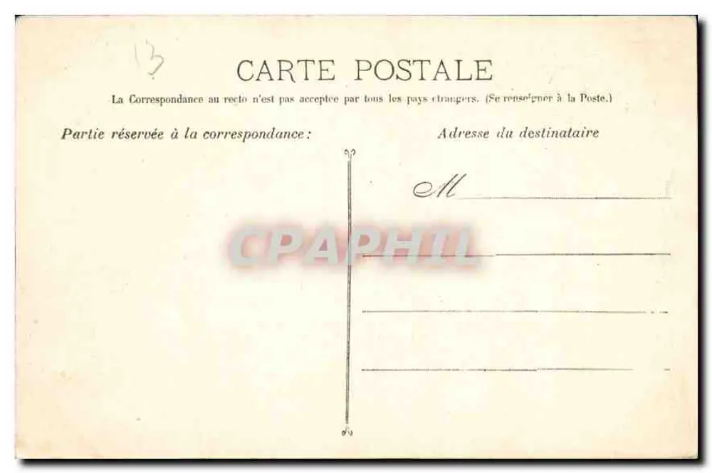 Marseille - Die Promenade du Prado - Ausblick vom Strand - L.P. 5 - Rückseite
