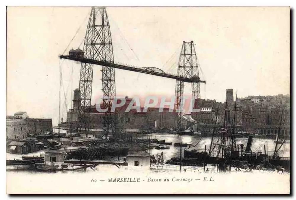 Marseille - Carénage-Becken — E.L. n°62 - Vorderseite