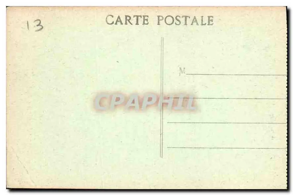 Marseille - Palácio Longchamp — A.C. — n°3 - Verso